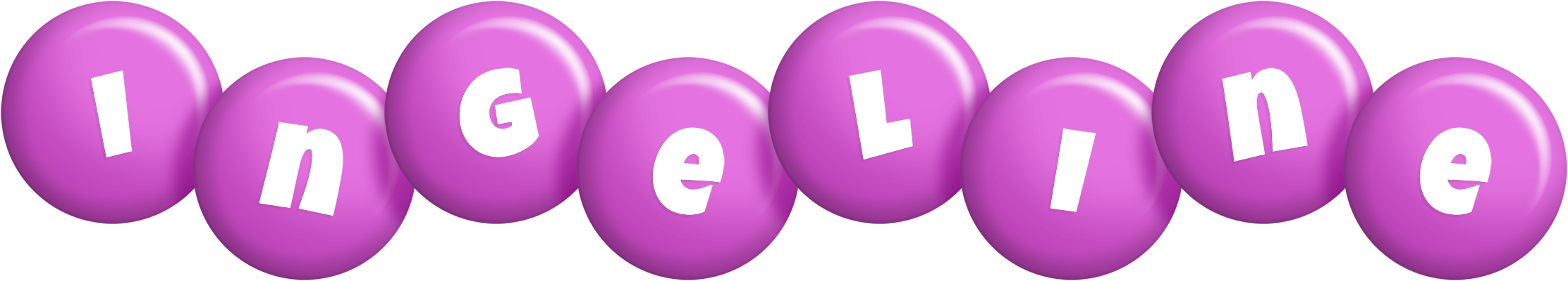 Ingeline candy-purple logo