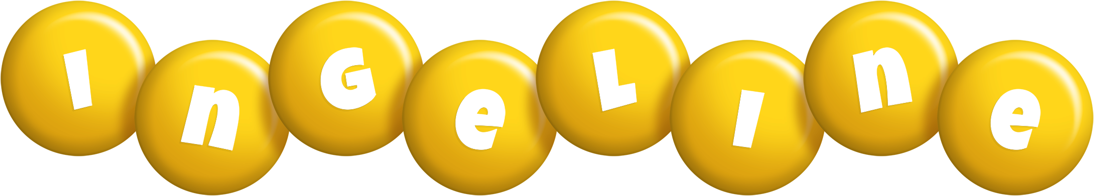 Ingeline candy-yellow logo