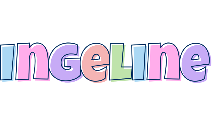 Ingeline pastel logo