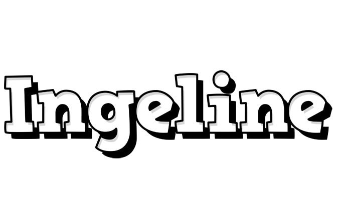Ingeline snowing logo