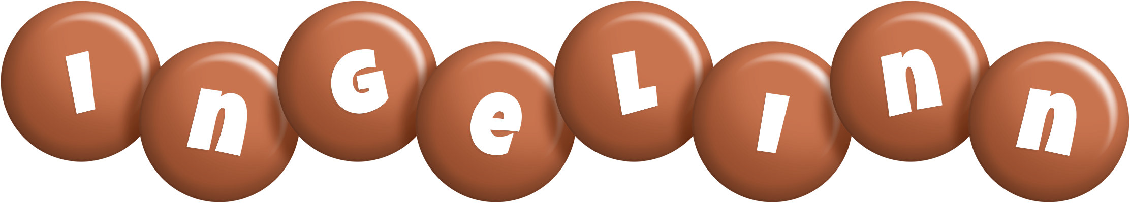 Ingelinn candy-brown logo