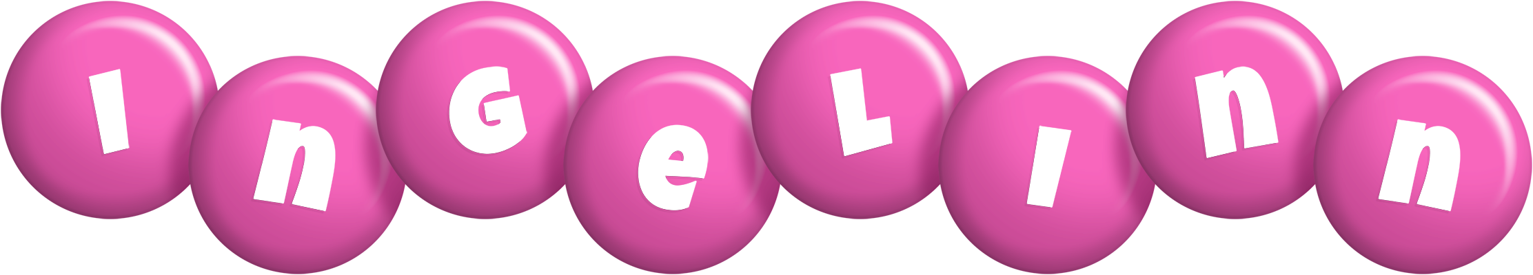 Ingelinn candy-pink logo