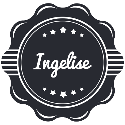 Ingelise badge logo