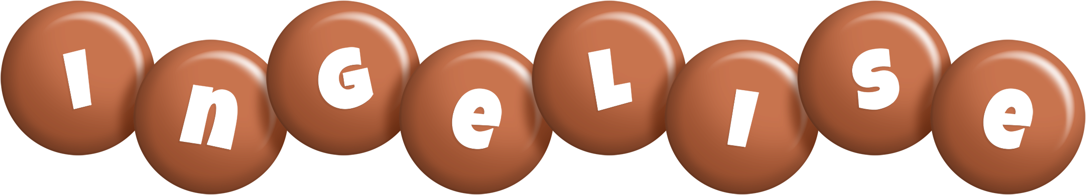 Ingelise candy-brown logo