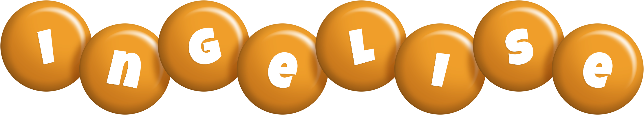 Ingelise candy-orange logo