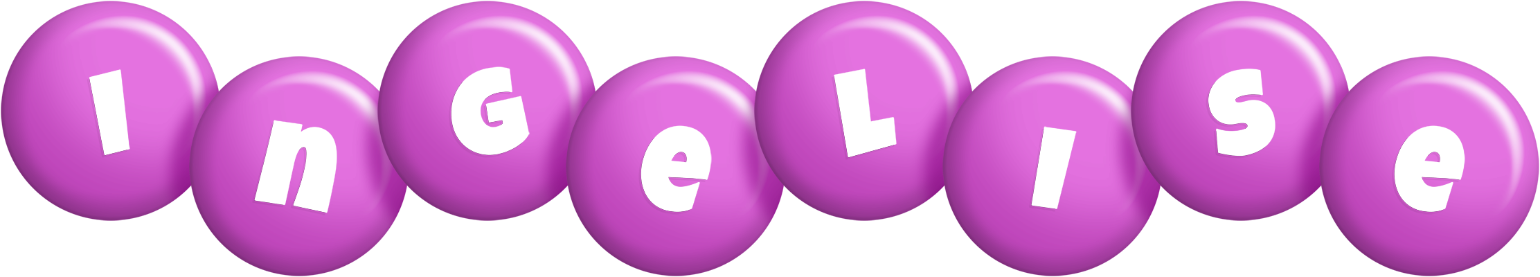 Ingelise candy-purple logo