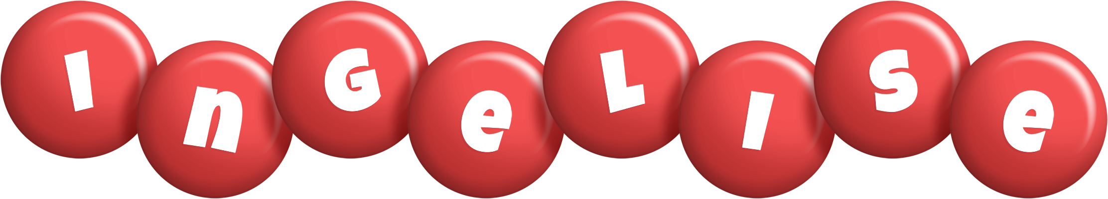 Ingelise candy-red logo