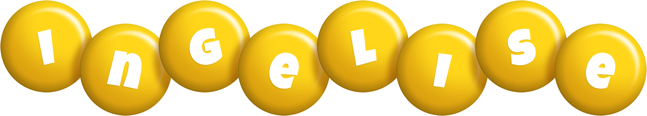 Ingelise candy-yellow logo