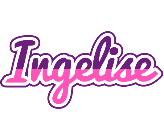 Ingelise cheerful logo
