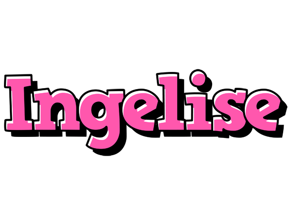 Ingelise girlish logo