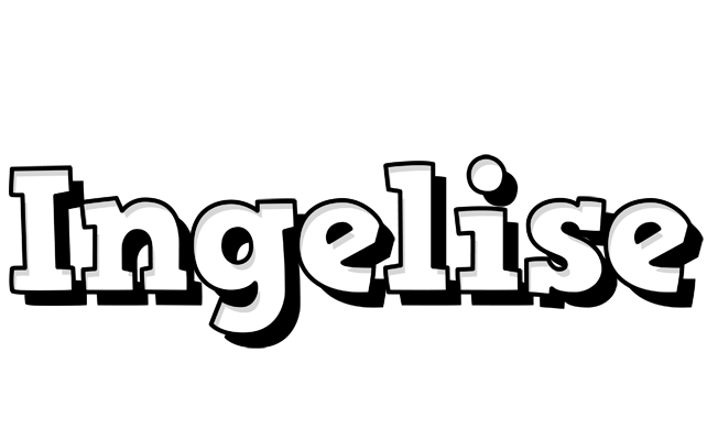 Ingelise snowing logo