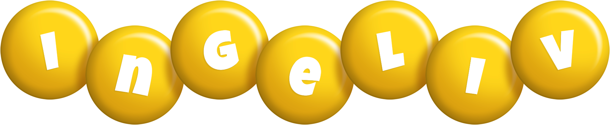 Ingeliv candy-yellow logo