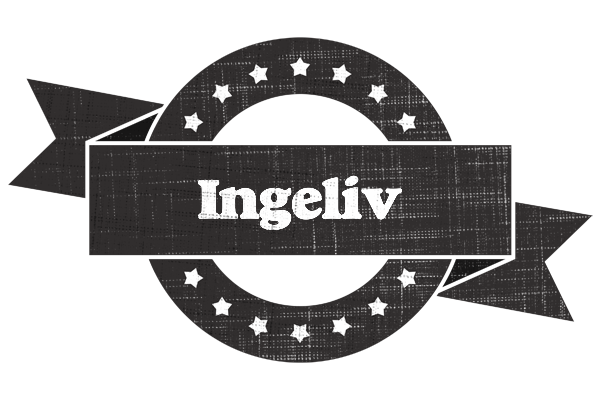 Ingeliv grunge logo