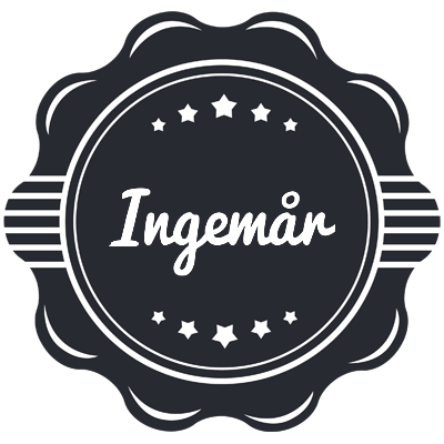 Ingemår badge logo