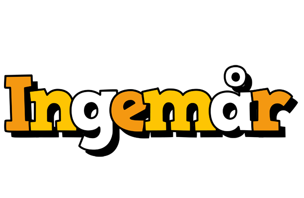 Ingemår cartoon logo
