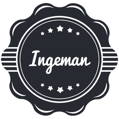 Ingeman badge logo
