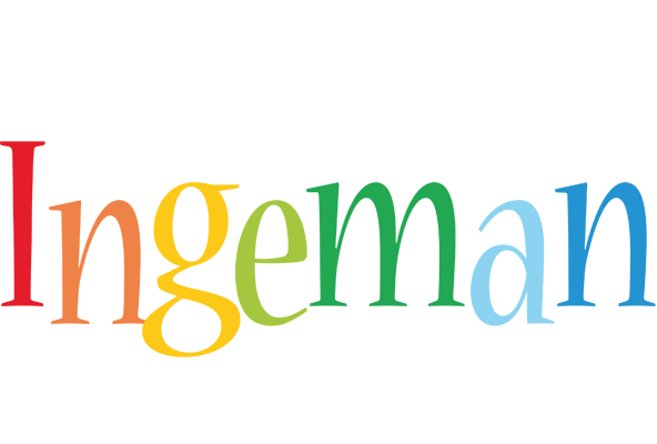 Ingeman birthday logo