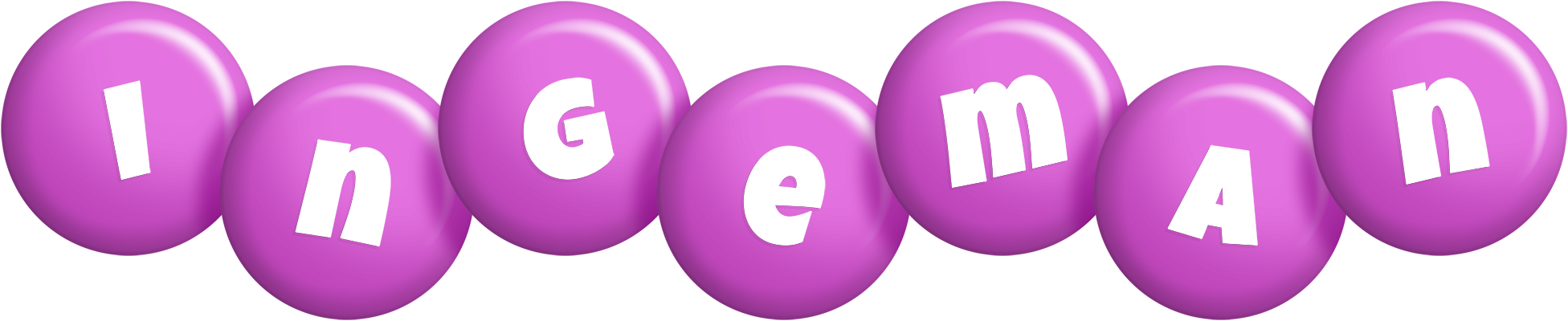 Ingeman candy-purple logo