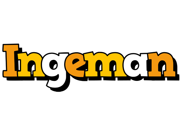 Ingeman cartoon logo