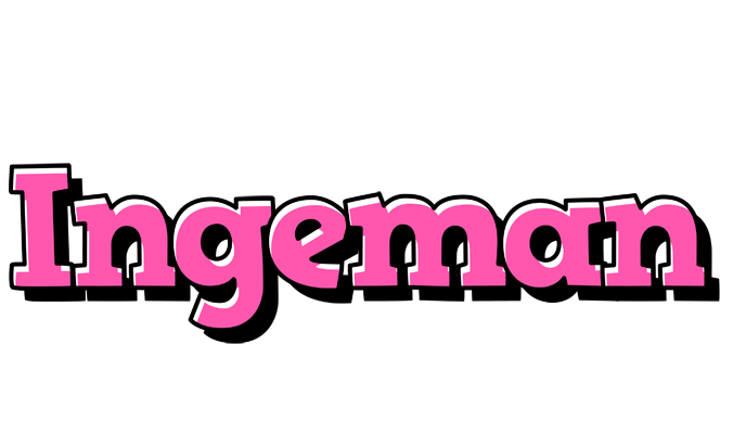 Ingeman girlish logo