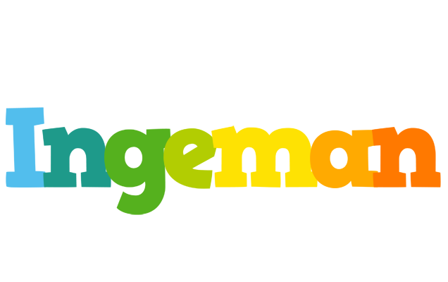 Ingeman rainbows logo
