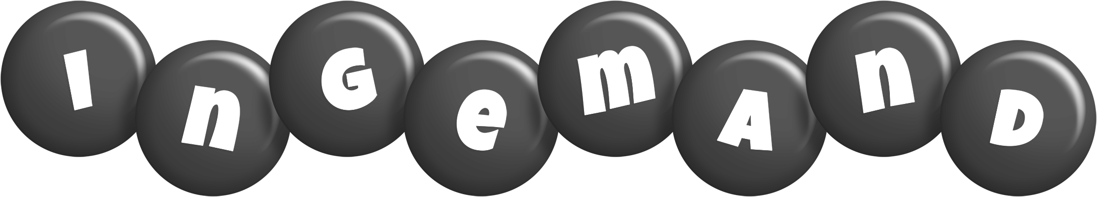 Ingemand candy-black logo