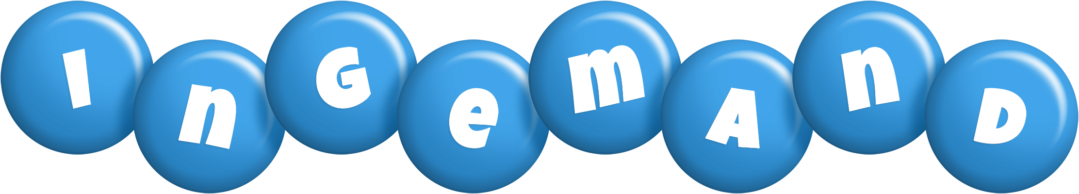 Ingemand candy-blue logo