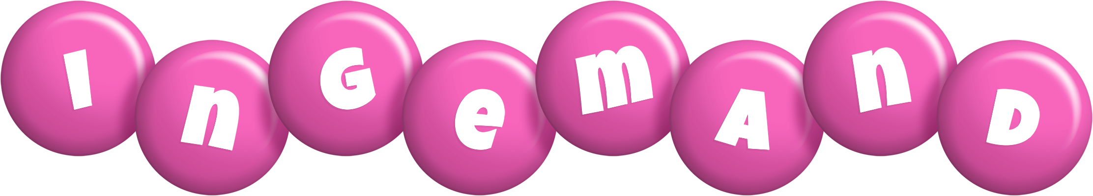 Ingemand candy-pink logo