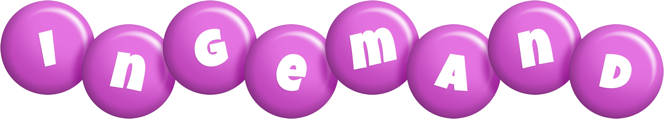 Ingemand candy-purple logo