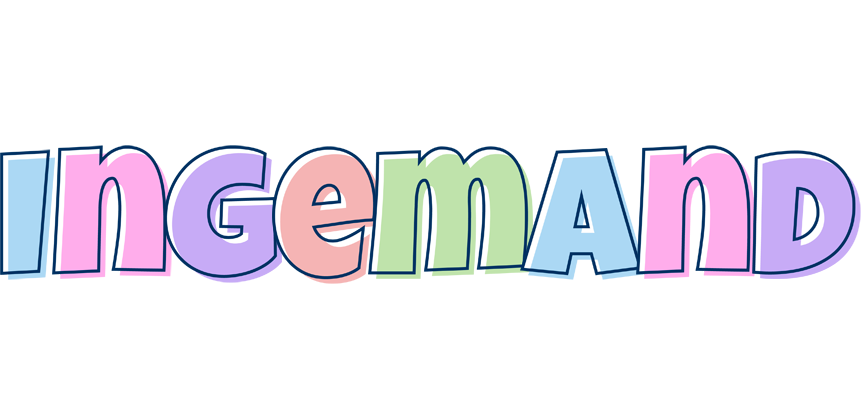 Ingemand pastel logo