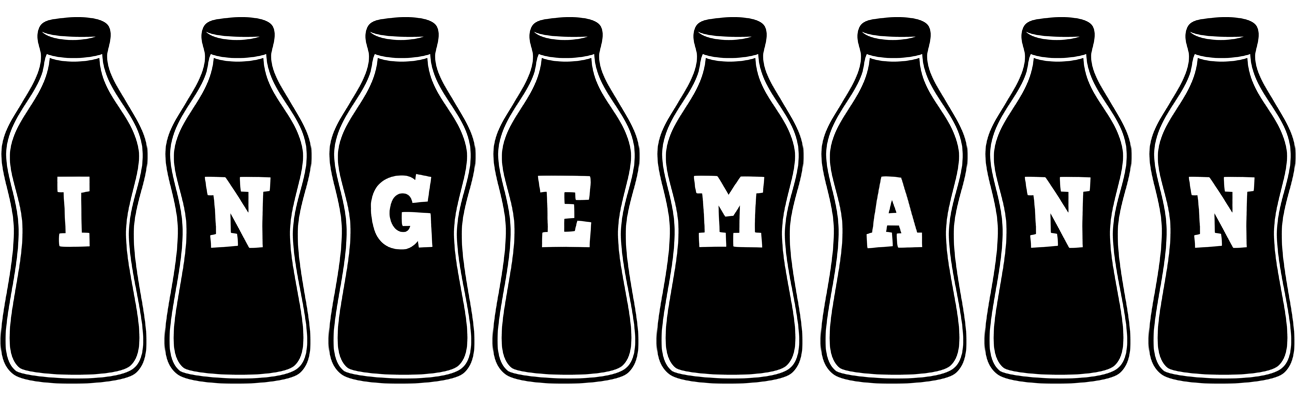 Ingemann bottle logo