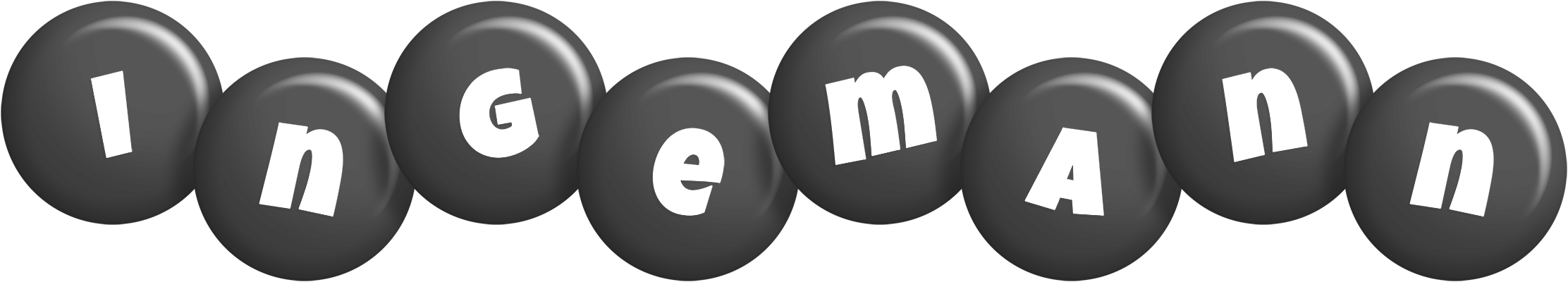 Ingemann candy-black logo