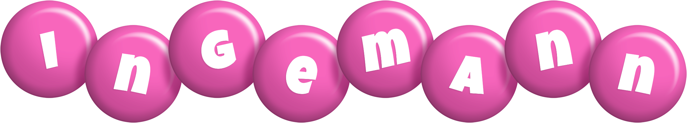 Ingemann candy-pink logo