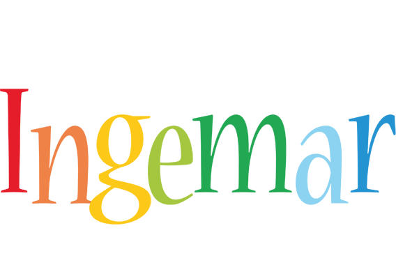 Ingemar birthday logo