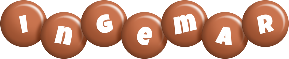 Ingemar candy-brown logo