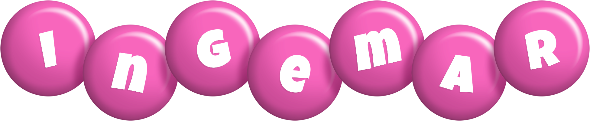 Ingemar candy-pink logo