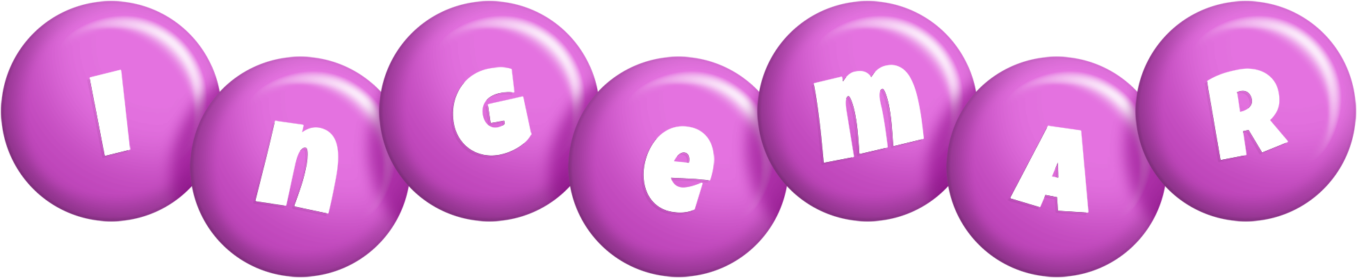 Ingemar candy-purple logo