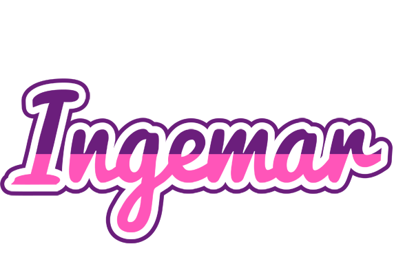 Ingemar cheerful logo