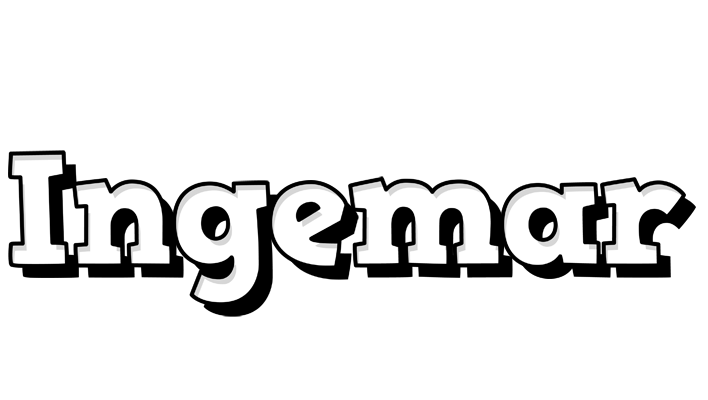Ingemar snowing logo