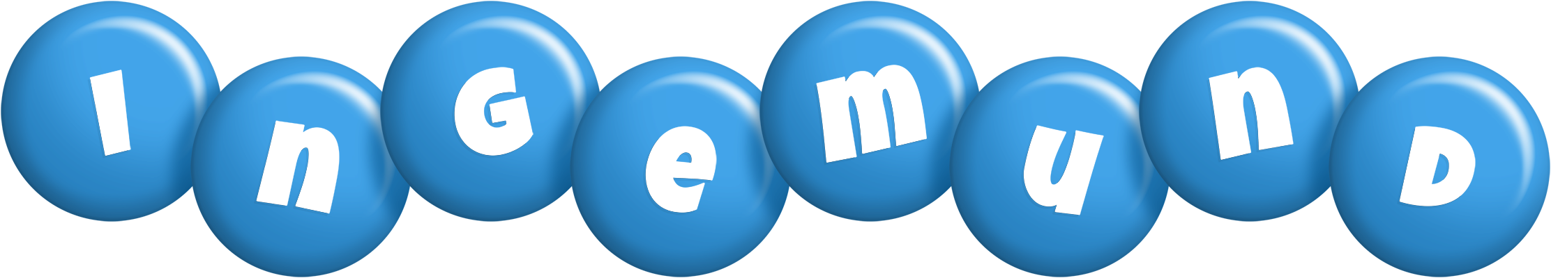 Ingemund candy-blue logo