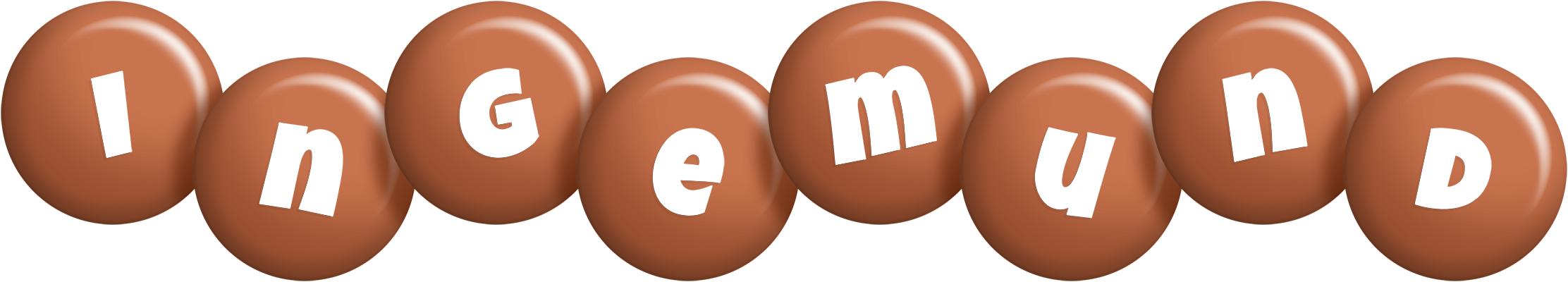Ingemund candy-brown logo
