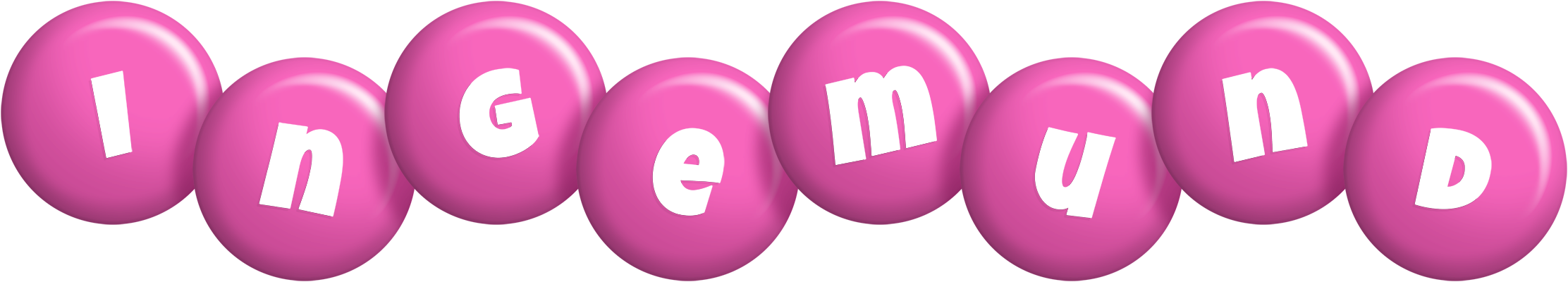 Ingemund candy-pink logo