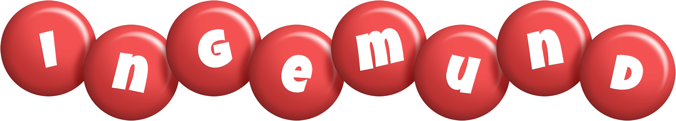 Ingemund candy-red logo