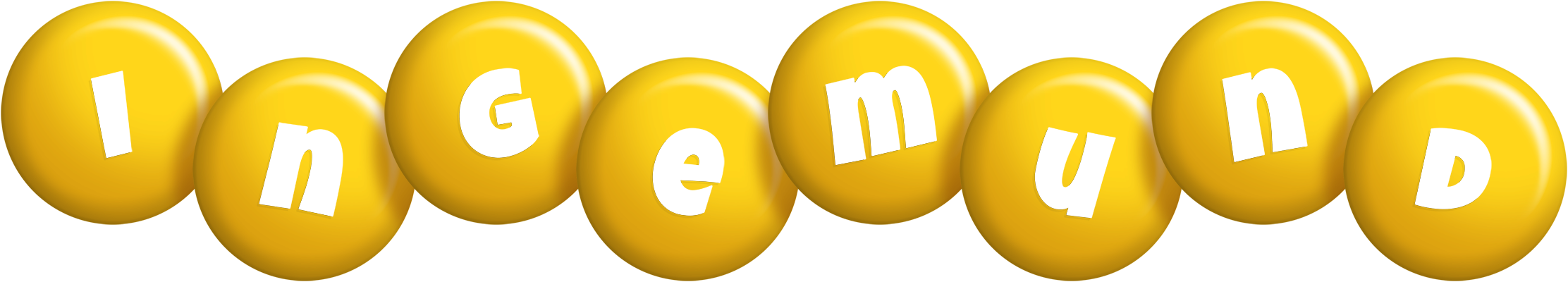 Ingemund candy-yellow logo