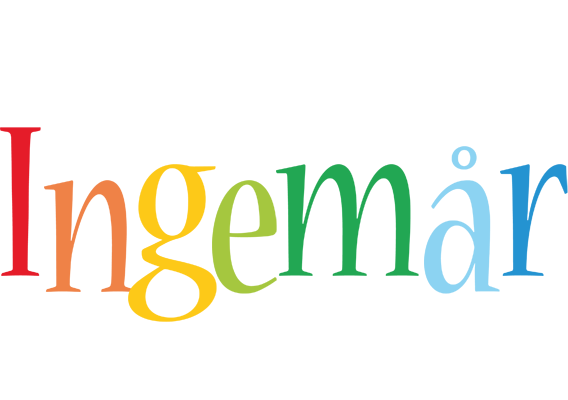 Ingemår birthday logo