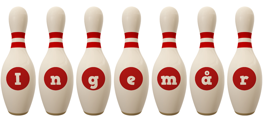 Ingemår bowling-pin logo