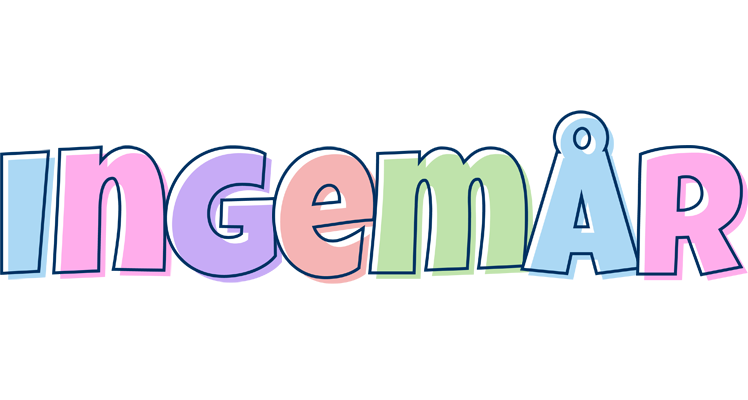 Ingemår pastel logo