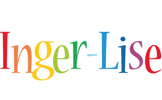 Inger-Lise birthday logo
