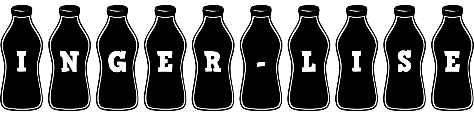 Inger-Lise bottle logo