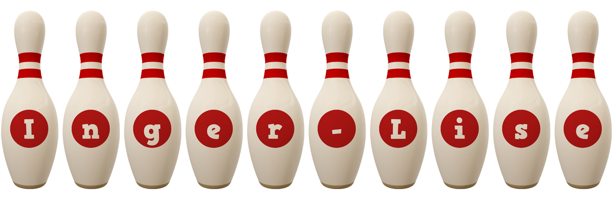 Inger-Lise bowling-pin logo